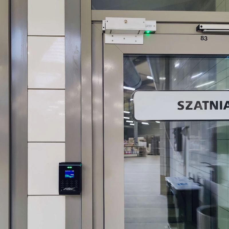Montaż kontroli dostępu w Gdańsku z rejestracją czasu pracy.